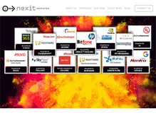 Tablet Screenshot of nexitventures.com